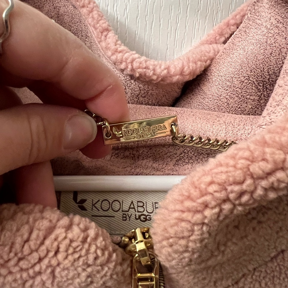 Koolaburra by UGG Blush Teddy Jacket with Hood - Picture 5 of 7